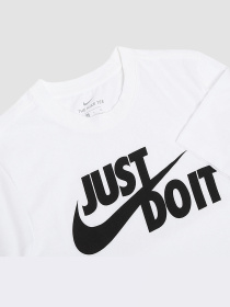 Футболка NIKE M Nsw Tee Just Do It Swoosh модель AR5006-100 Фото