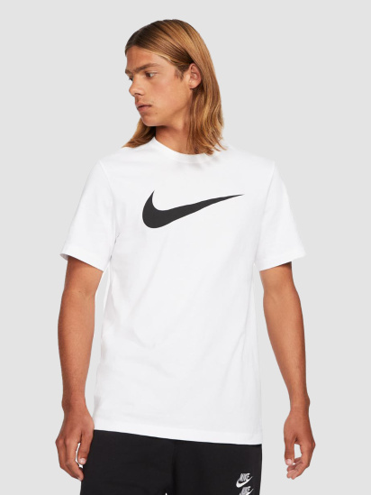 Футболка NIKE Nsw Icon Swoosh T- Shirt модель DC5094-100 - фото