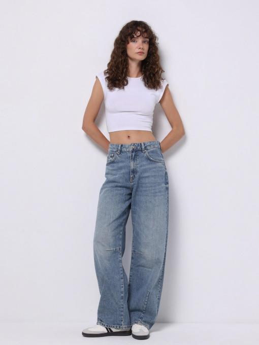 Широкие джинсы Colin’s модель CL1075838_Q1.V1_DN44413 Фото