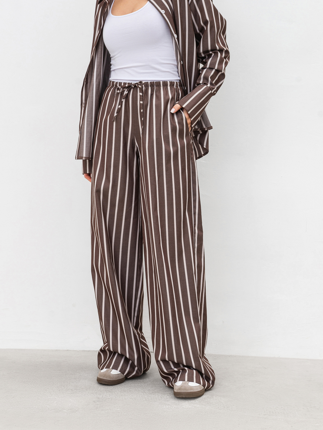 Повседневные штаны Romashka Баланс модель 205040205061 Фото