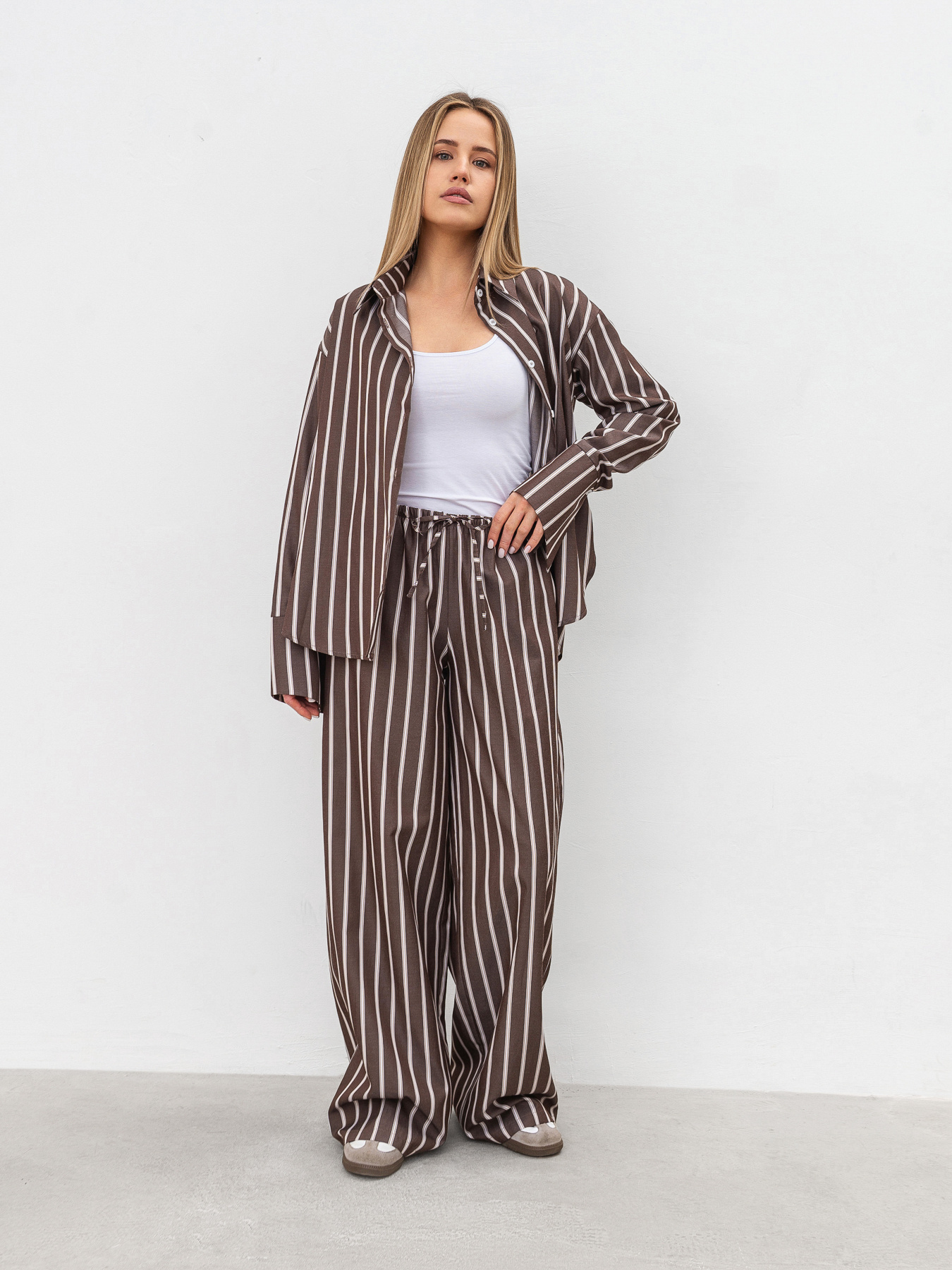 Повседневные штаны Romashka Баланс модель 205040205061 Фото