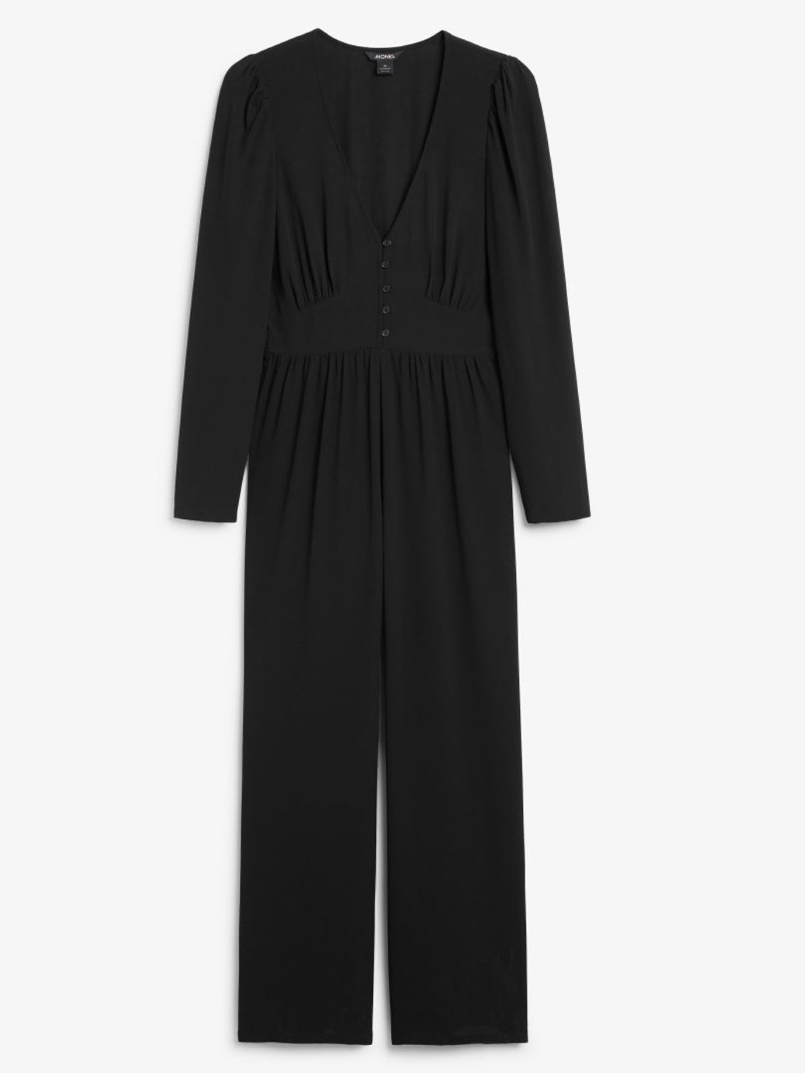 Жіночий Комбінезон Monki  (76863) колір чорний, матеріал поліестер Monki - купити в Україні