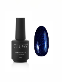 Синий - GLOSS COMPANY ­Гель-лак GLOSS Shine 403, темно-синий с микроблеском