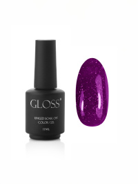 Фиолетовый - GLOSS COMPANY ­Гель-лак GLOSS Shine 405, фиолетовый с микроблеском
