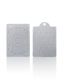 Набор для стемпинга GLOSS, двусторонний штамп и 2 скрапера. GLOSS COMPANY модель 4823271409909 Фото