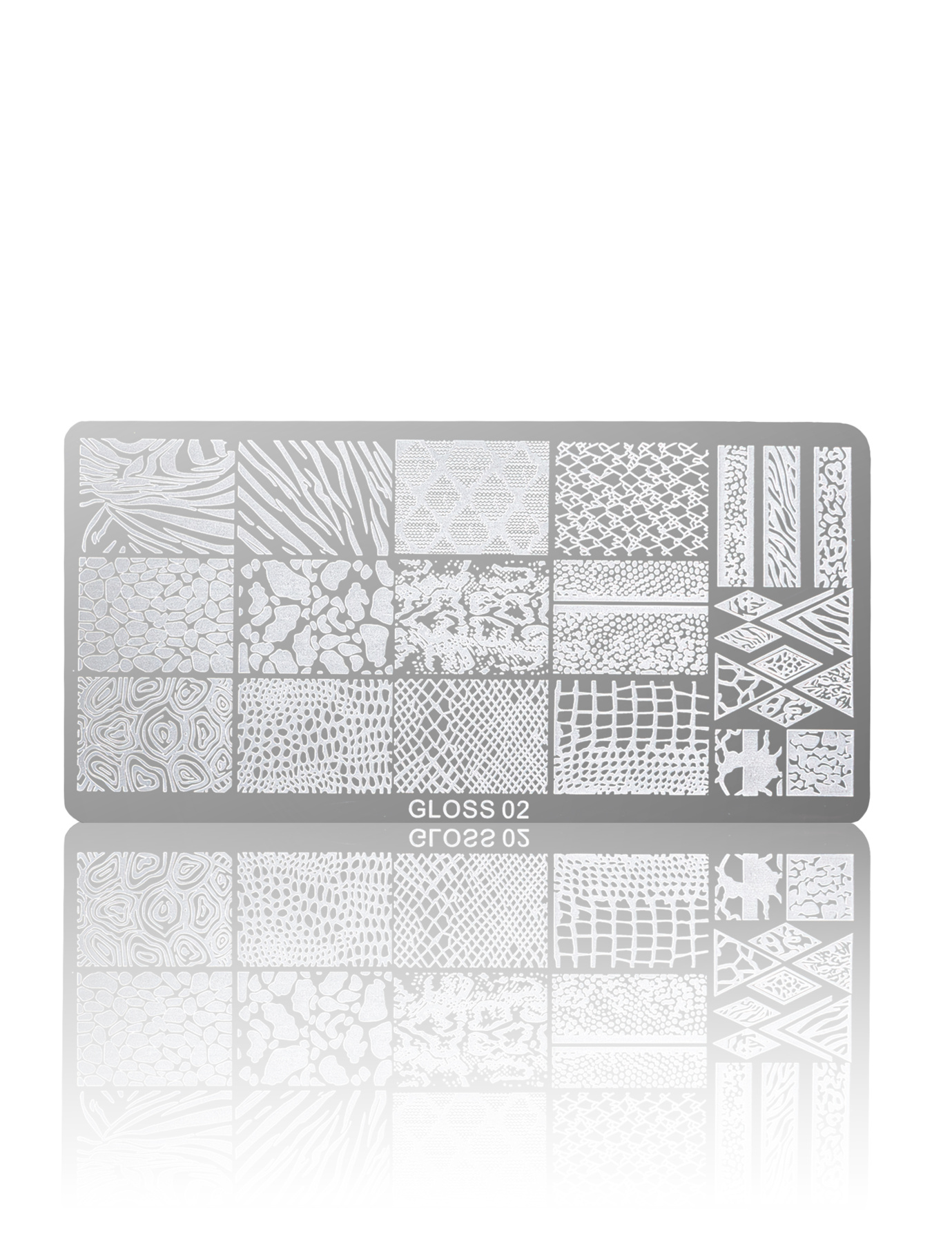 Пластина для стемпинга GLOSS 02 GLOSS COMPANY модель 4823271409480 Фото