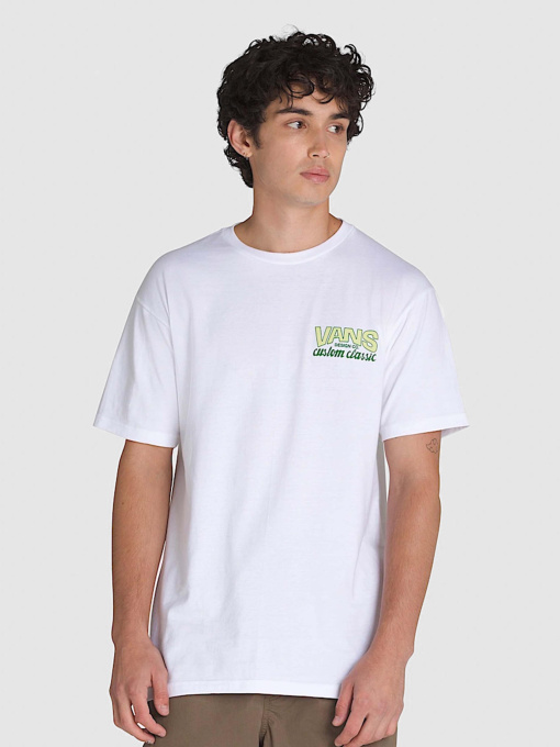 Футболкалар мен поло жейделер Vans үлгі VN000M60WHT1 Фото