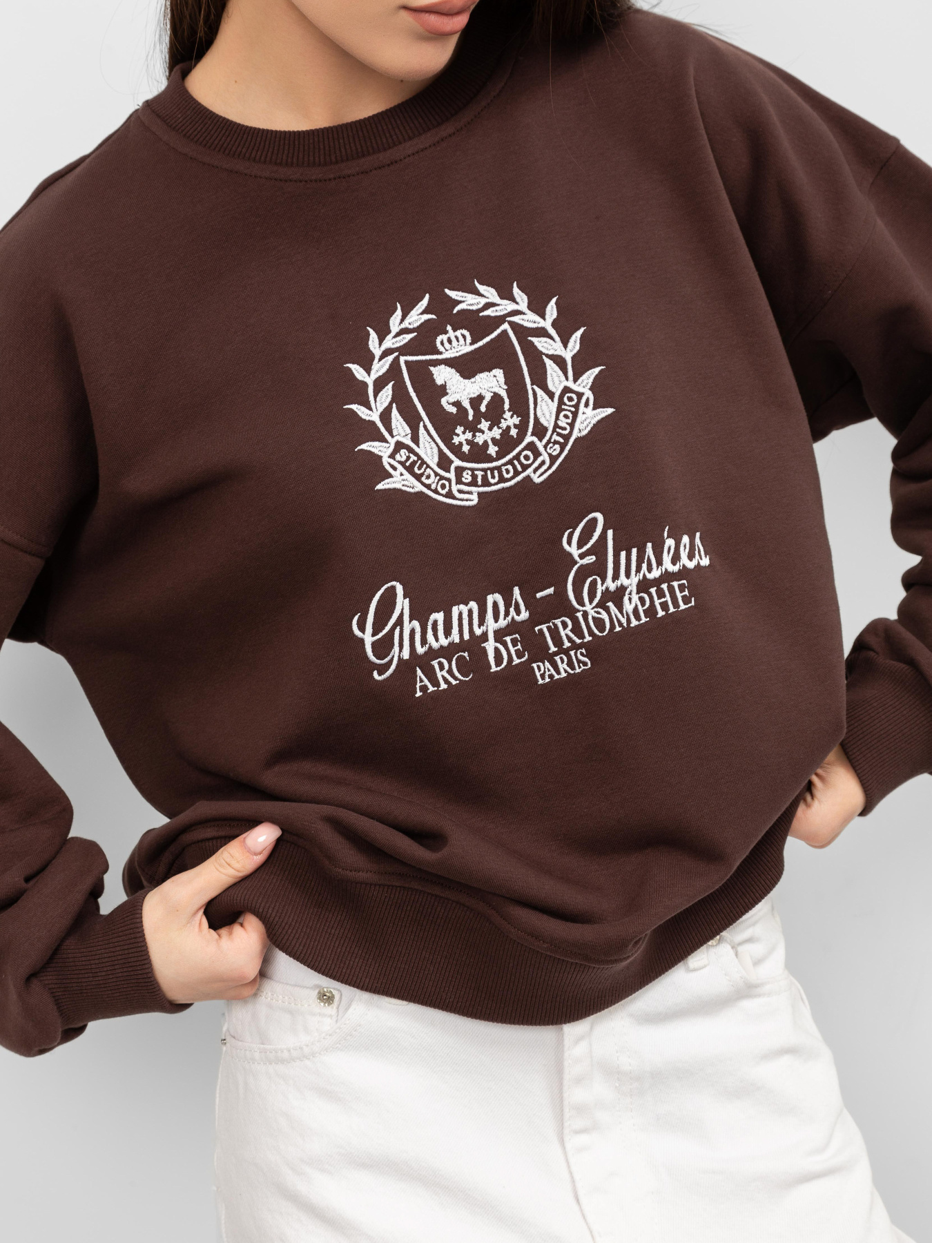 Свитшот Famo модель SW-202229_01 Фото