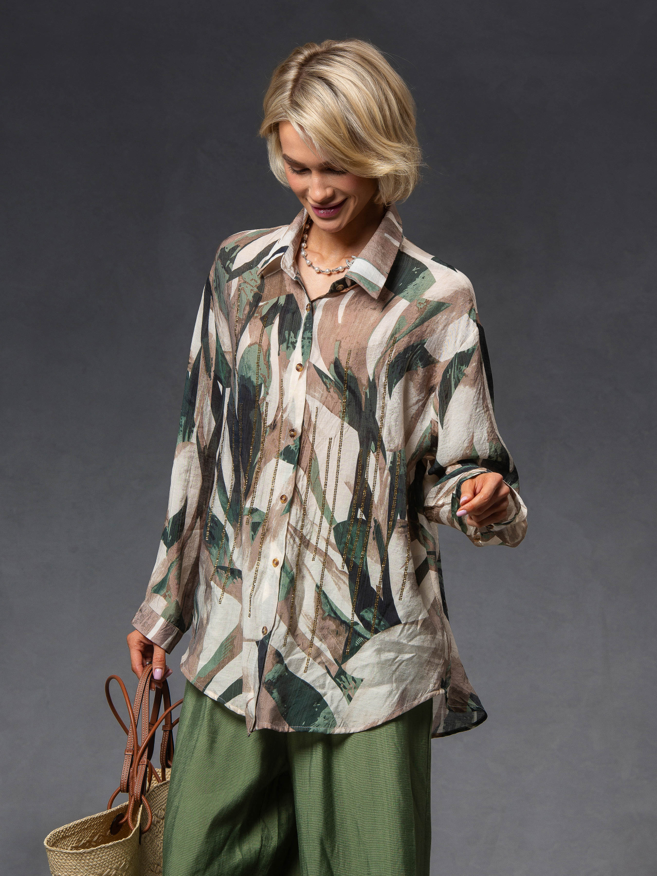 Костюм VIVA WEAR модель 0505-ital-oliva Фото