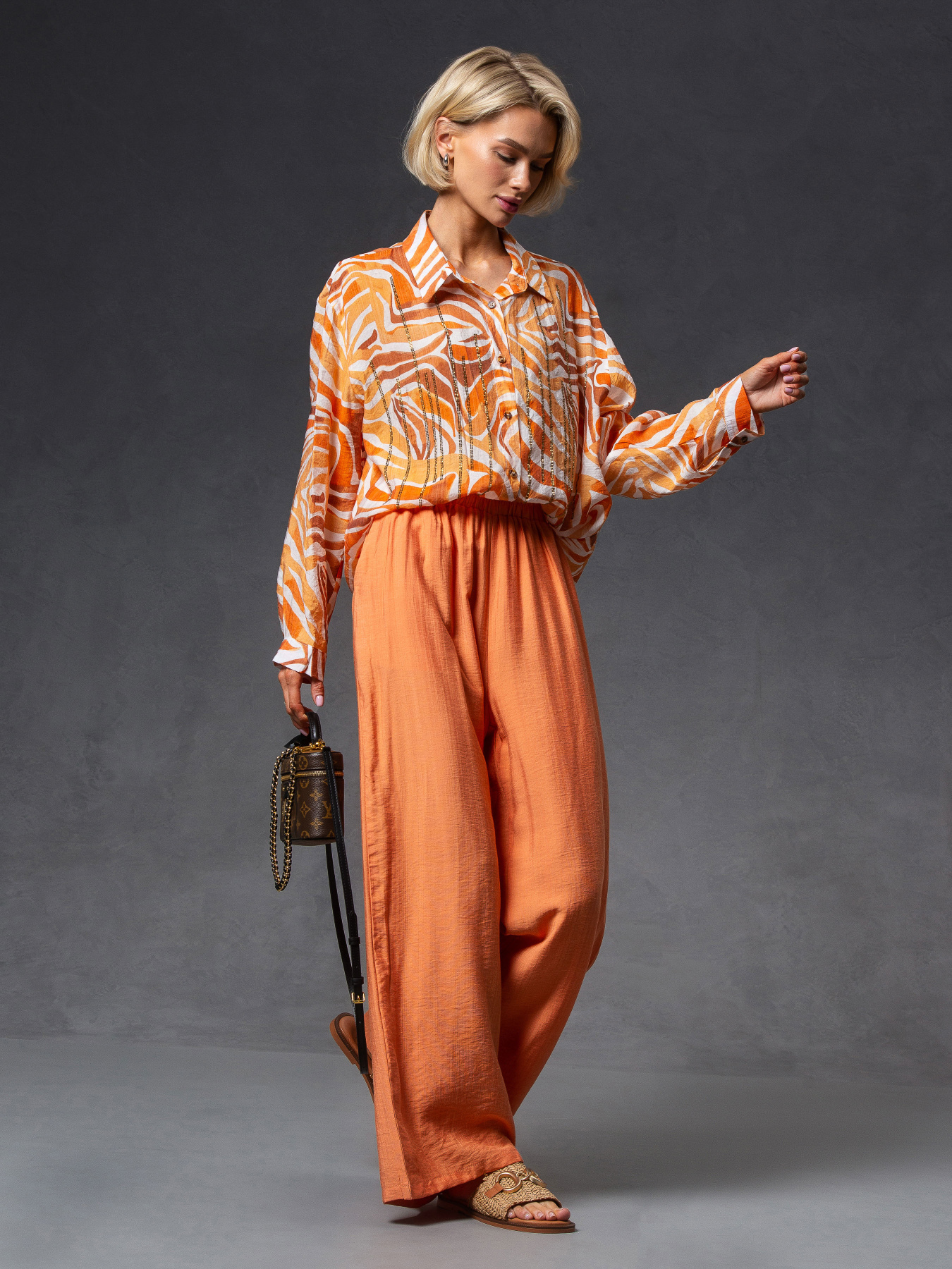 Костюм VIVA WEAR модель 0505-ital-orange Фото