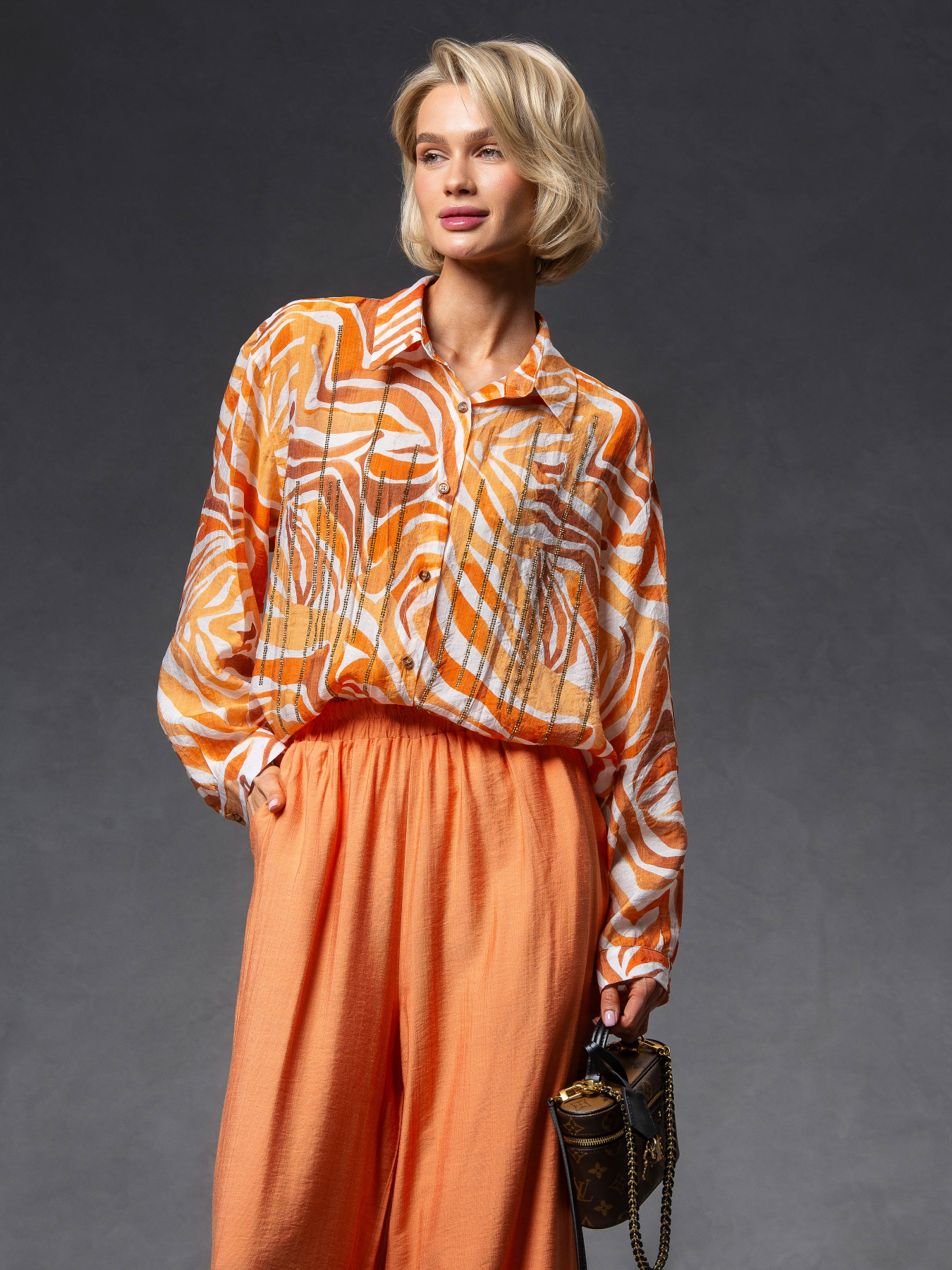 Костюм VIVA WEAR модель 0505-ital-orange Фото