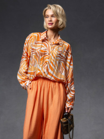 Повсякденний костюм VIVA WEAR модель 0505-ital-orange Фото