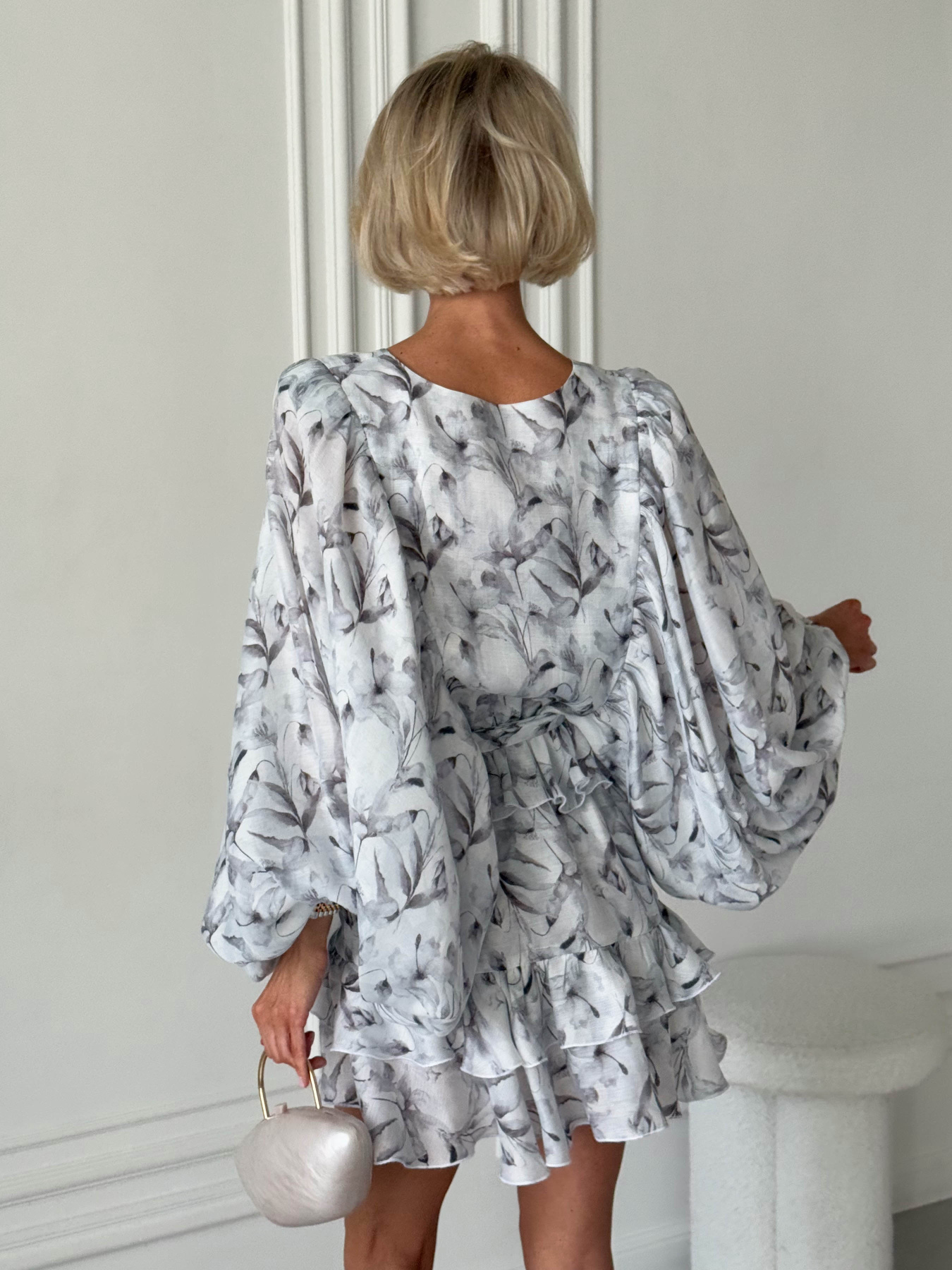 Платье мини Jadone Fashion модель Mirage_gray Платье мини Jadone Fashion модель Mirage_gray Фото