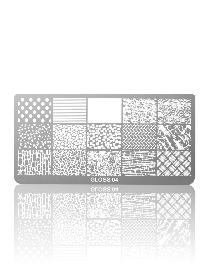 GLOSS COMPANY ­Пластина для стемпінгу GLOSS 04 модель 4823271409503 - фото