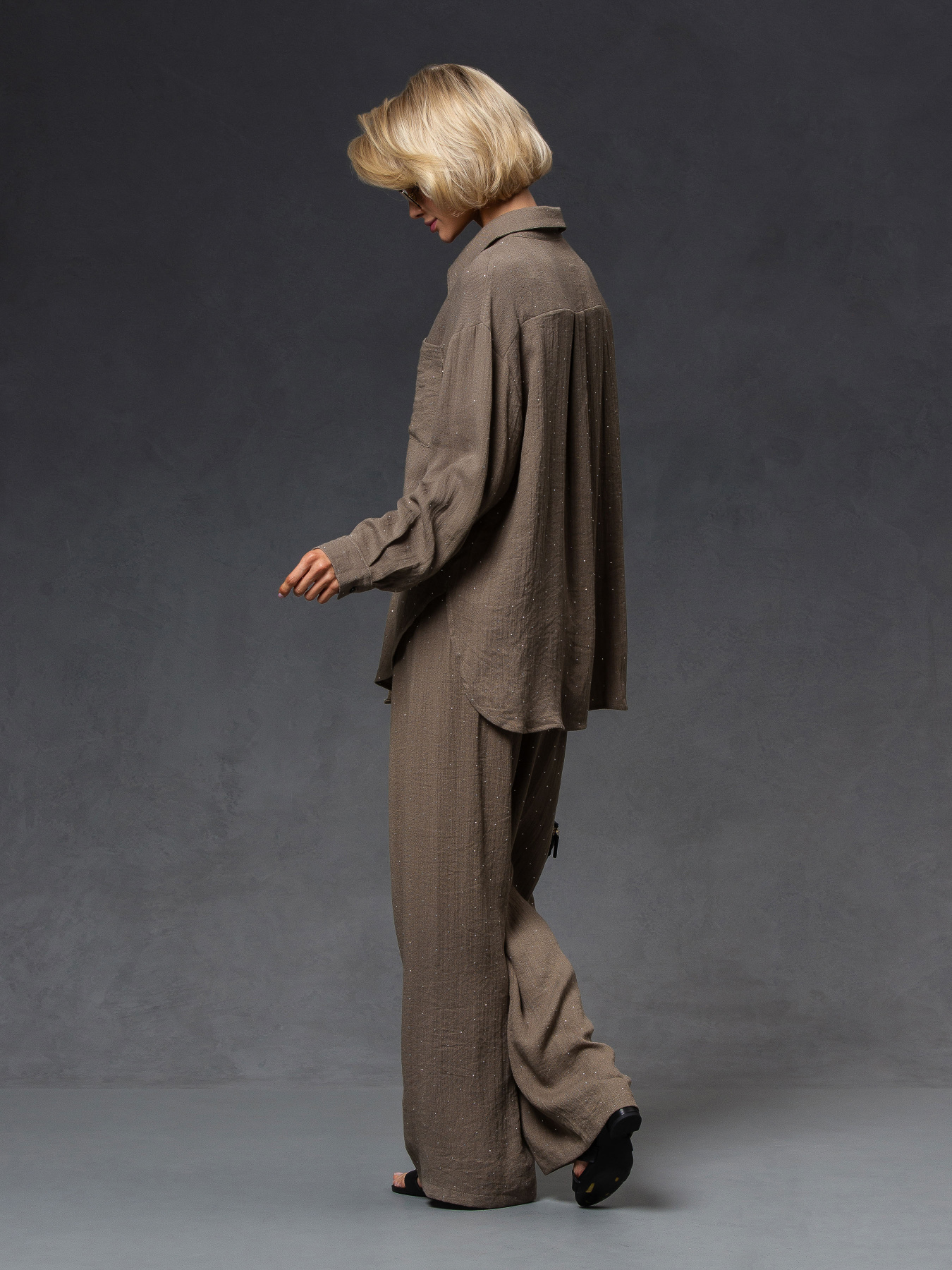 Костюм VIVA WEAR модель 333-crystal-khaki Фото