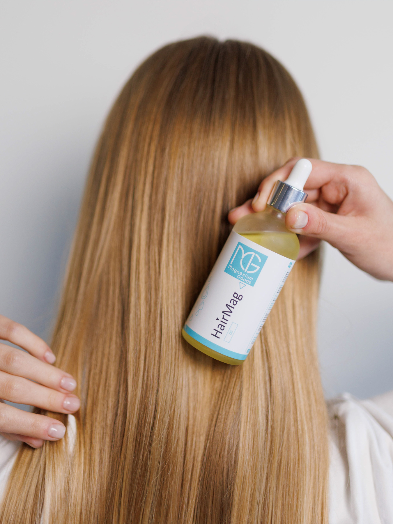 Масло для волос HairMag Oil с аргановым и касторовым маслом Magnesium Goods модель 682433 Фото