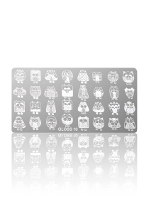 Пластина для стемпінгу GLOSS 10 GLOSS COMPANY модель 4823271409565 Фото