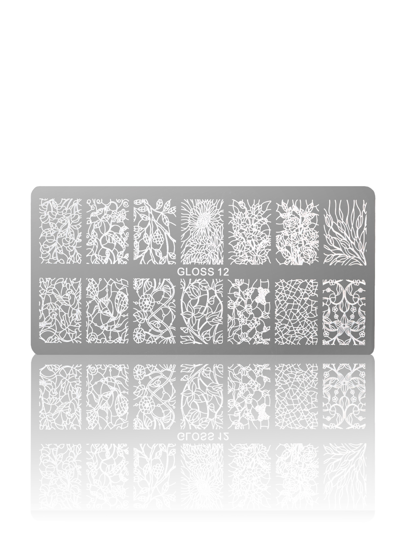 Пластина для стемпинга GLOSS 12 GLOSS COMPANY модель 4823271409589 Фото
