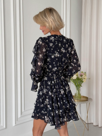 Сукня міні Jadone Fashion модель Shati_siniy — фото 5 - INTERTOP