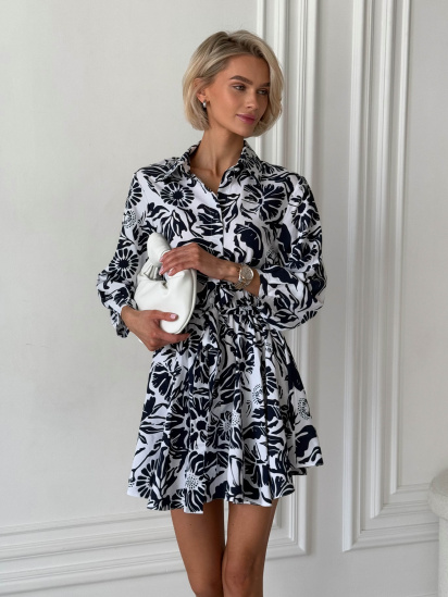 Сукня міні Jadone Fashion модель Sukniy_Vista_siniy - фото