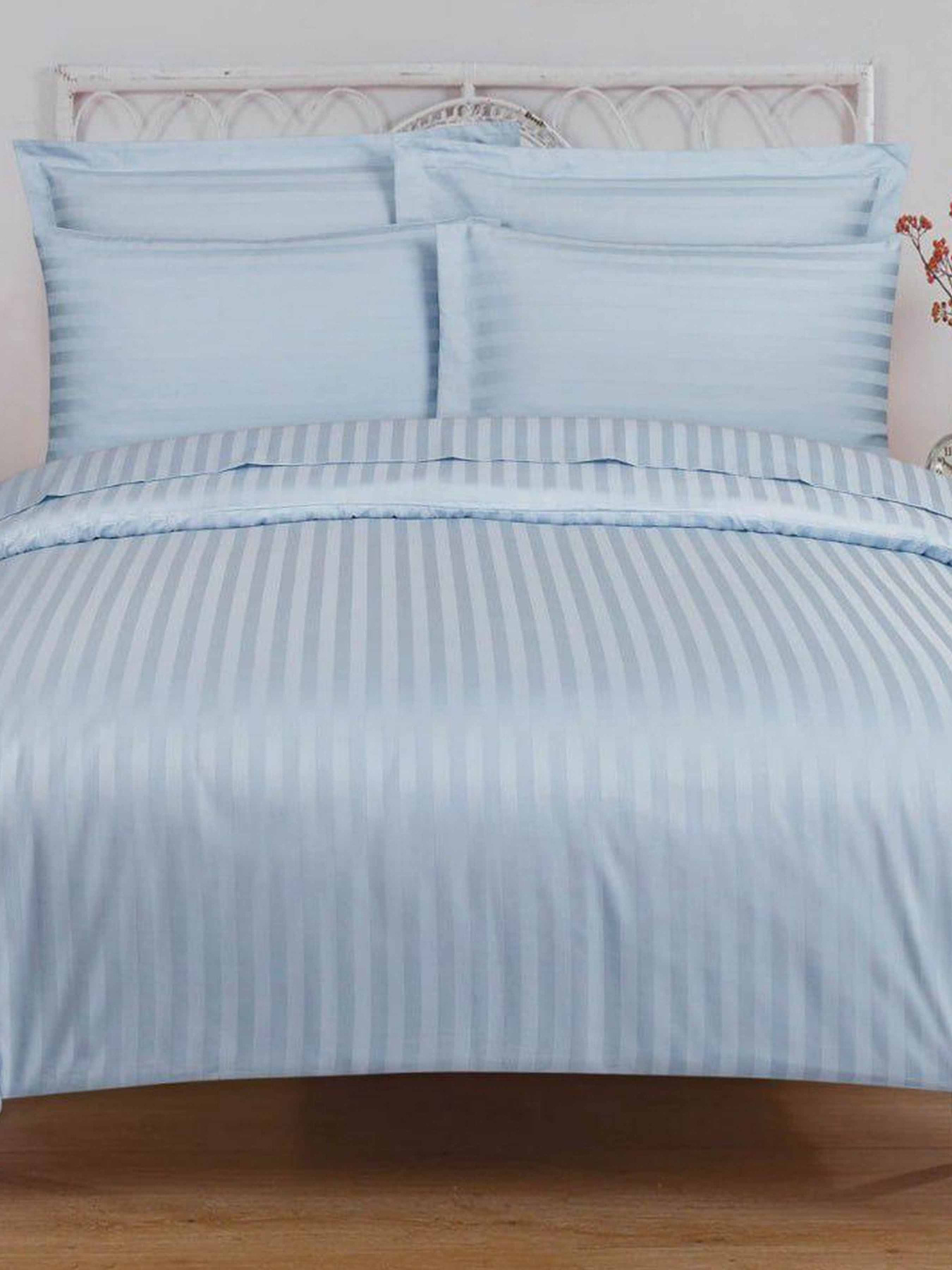 Комплект Постельного белья Страйп Сатин Soft River Vital Textile модель SP1.5-5 Фото