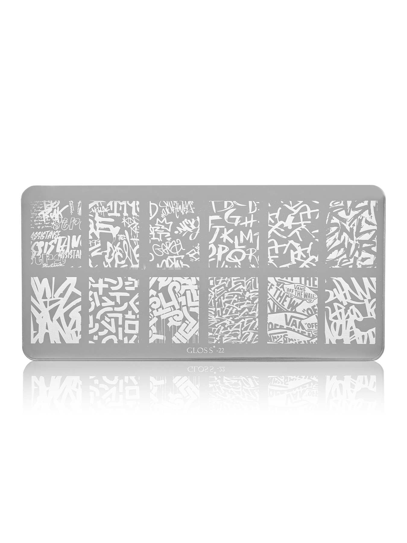 Пластина для стемпінгу GLOSS 22 GLOSS COMPANY модель 4823271411421 Фото