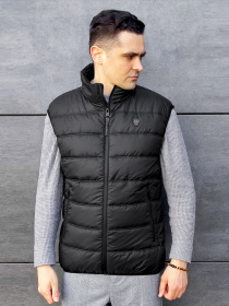 Жилет с утеплителем Sun's House модель SB-25205-black Фото