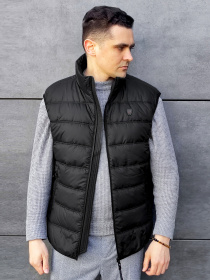 Жилет с утеплителем Sun's House модель SB-25205-black Фото