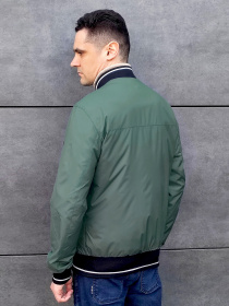 Бомбер Sun's House модель SB-25287-green-myata Фото