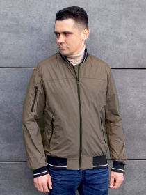 Бомбер Sun's House модель SB-25287-brown-kava Фото