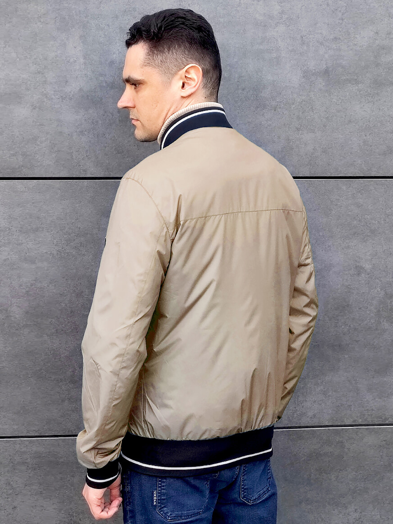 Бомбер Sun's House модель SB-25287-beige Фото