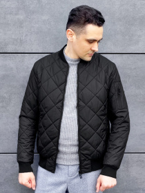 Бомбер Sun's House модель SB-25257-black Фото