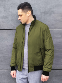 Бомбер Sun's House модель SB-23238-olive Фото