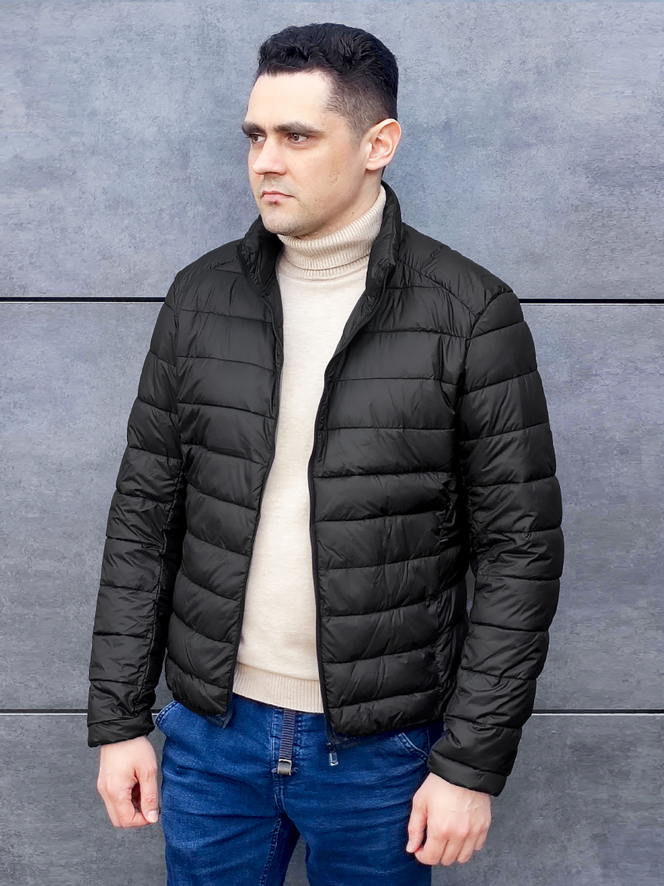 Демисезонная куртка Sun's House модель SB-24252-black Фото