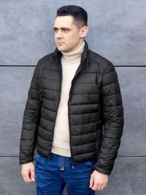 Демисезонная куртка Sun's House модель SB-24252-black Фото