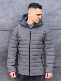 Демісезонна куртка Sun's House модель SB-25220-grey Демісезонна куртка Sun's House модель SB-25220-grey Фото