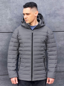 Демісезонна куртка Sun's House модель SB-25220-grey Демісезонна куртка Sun's House модель SB-25220-grey Фото