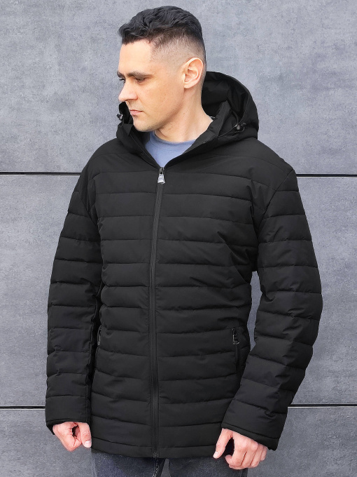 Демисезонная куртка Sun's House модель SB-25220-black Фото