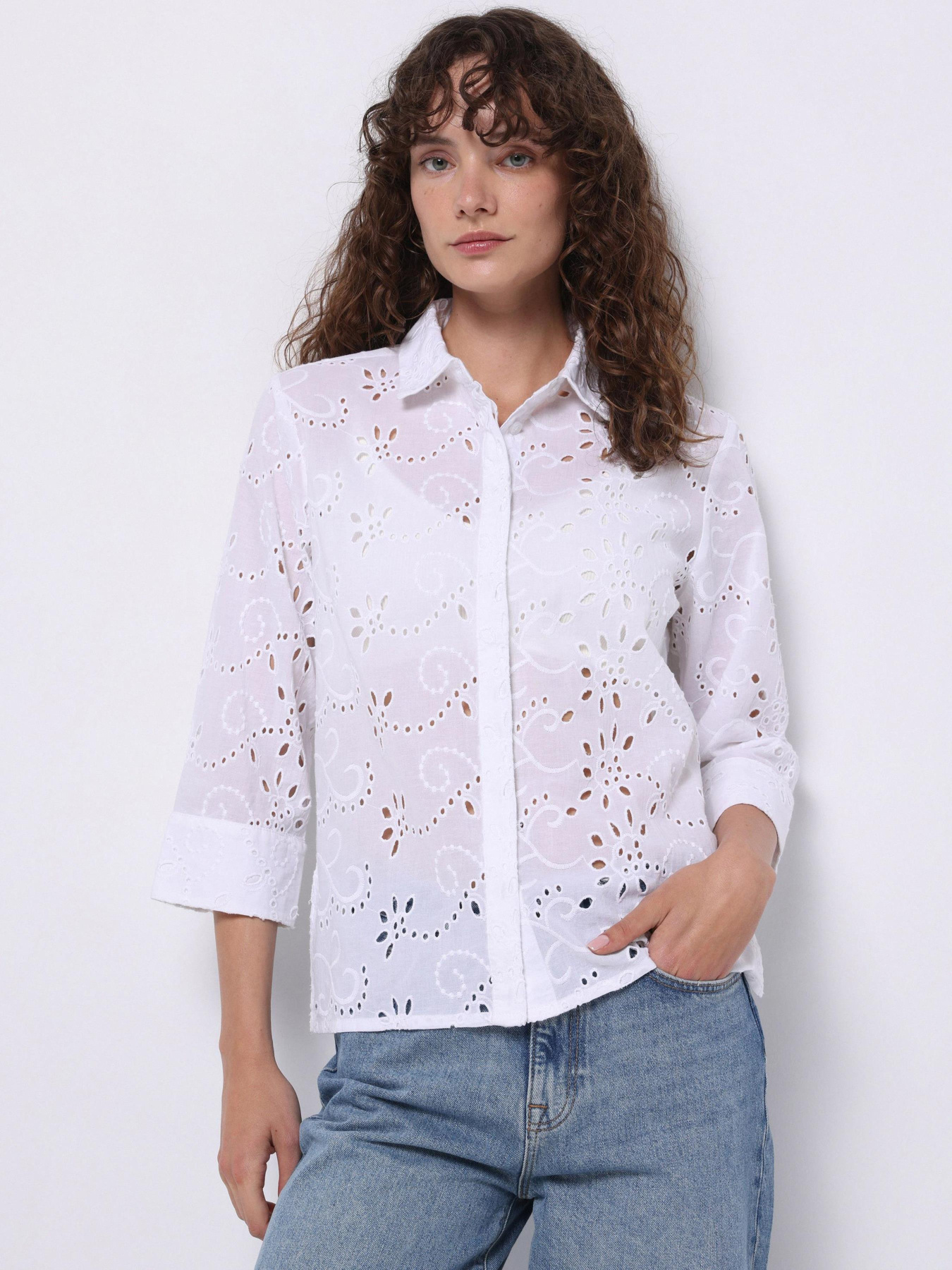 Сорочки Colin’s модель CL1074627_Q1.V1_WHT Фото