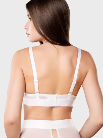 Бюстгальтер Brabrabra модель SLZ27301005_white Бюстгальтер Brabrabra модель SLZ27301005_white Фото