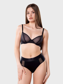 Бюстгальтер Brabrabra модель SLZ27301077_black Фото