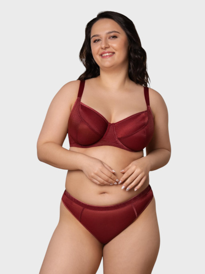 Труси brabrabra модель SLZ27302302_burgundy - фото