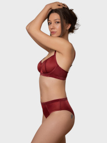 Трусы Brabrabra модель SLZ27302321_burgundy Фото