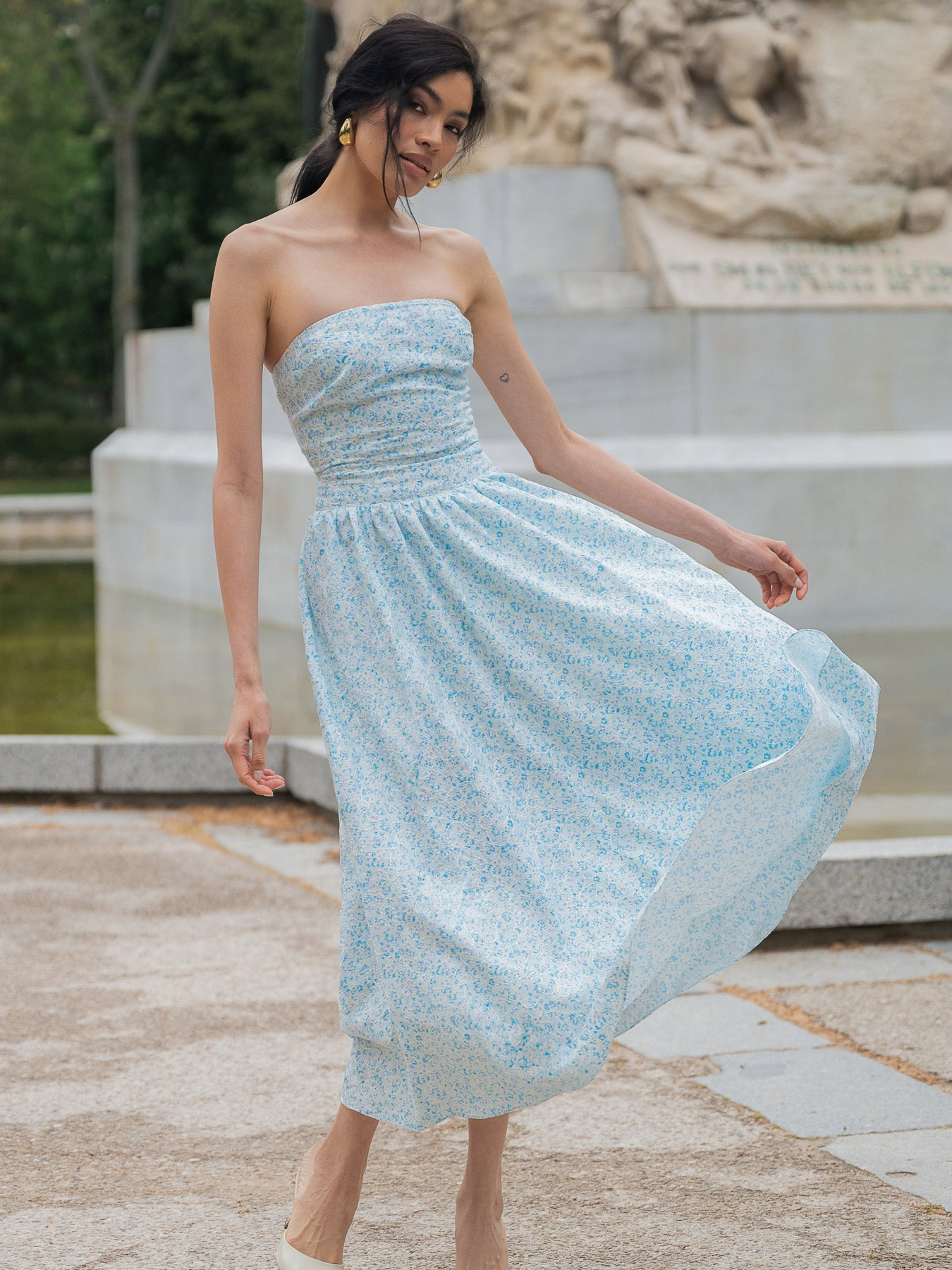 Платье макси Gepur модель 48096 Фото