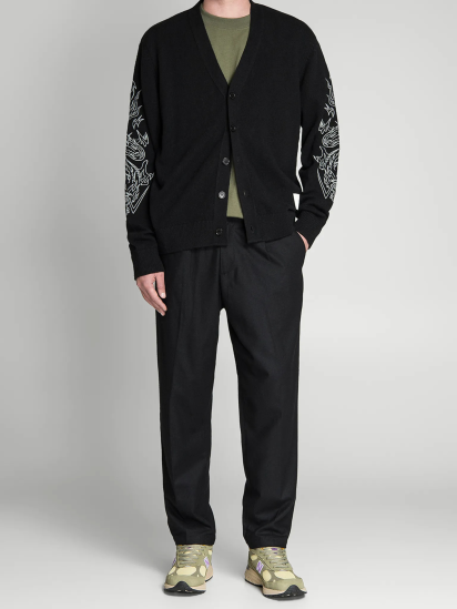 Кардиган EDWIN модель Edwin Кардиган Tatsu Cardigan Wool Knit Blend Black — фото - INTERTOP