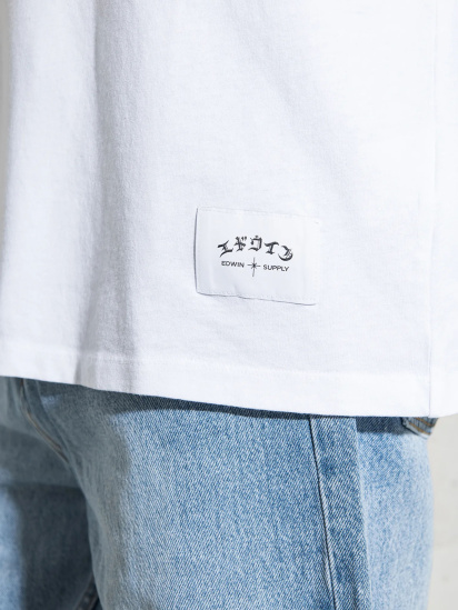 Лонгслив EDWIN модель High Life Low Levels garment washed — фото 5 - INTERTOP