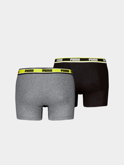 Набір трусів PUMA Men Logo Elastic Boxers модель 938975 — фото - INTERTOP