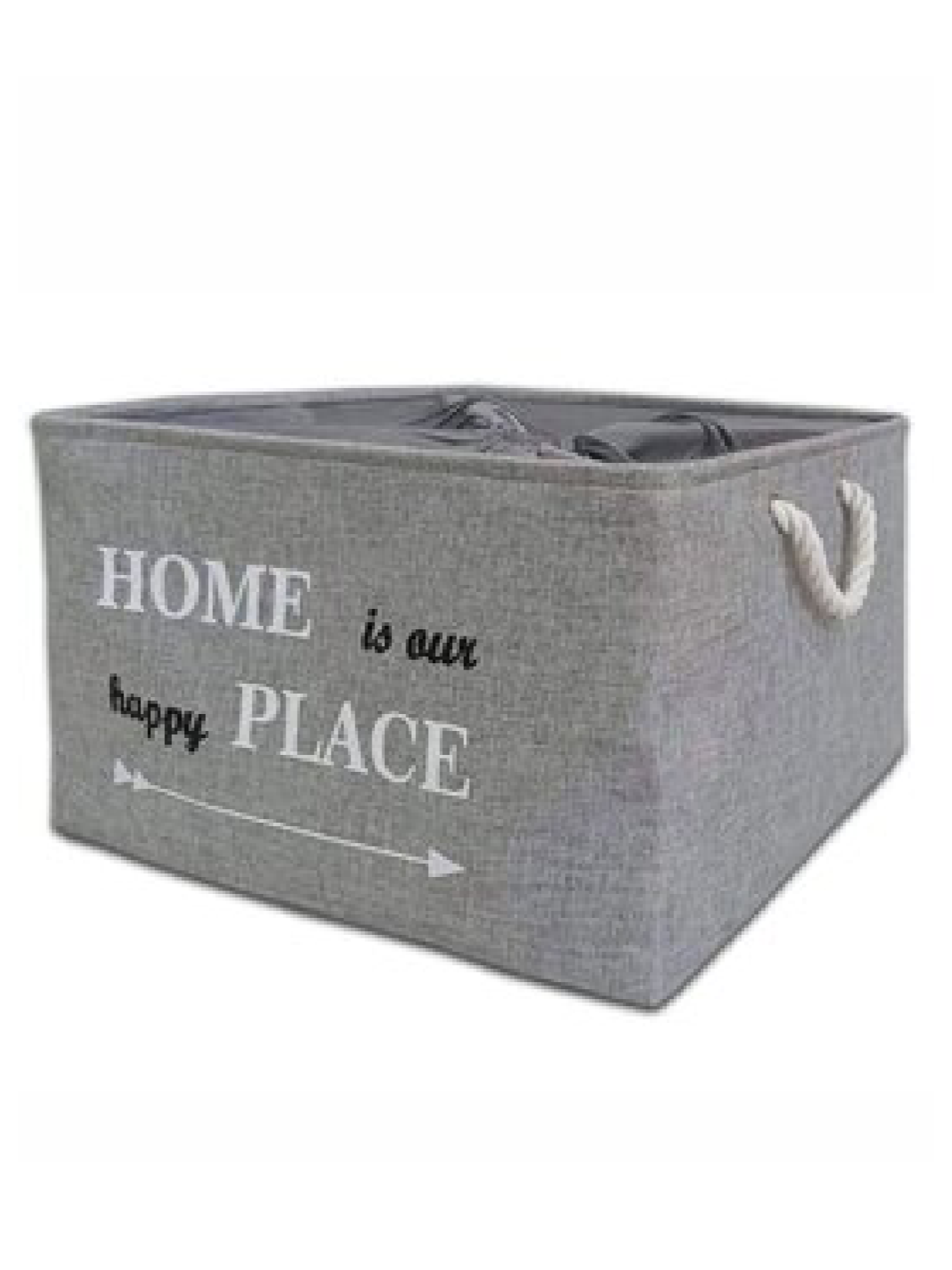 Корзина Органайзер для белья и игрушек на затяжках  - Серый 60 л Lovely Svi  модель 6904084224151 Фото