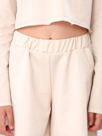 Повсякденний костюм Носи своє модель 6465-057-kremovij Фото