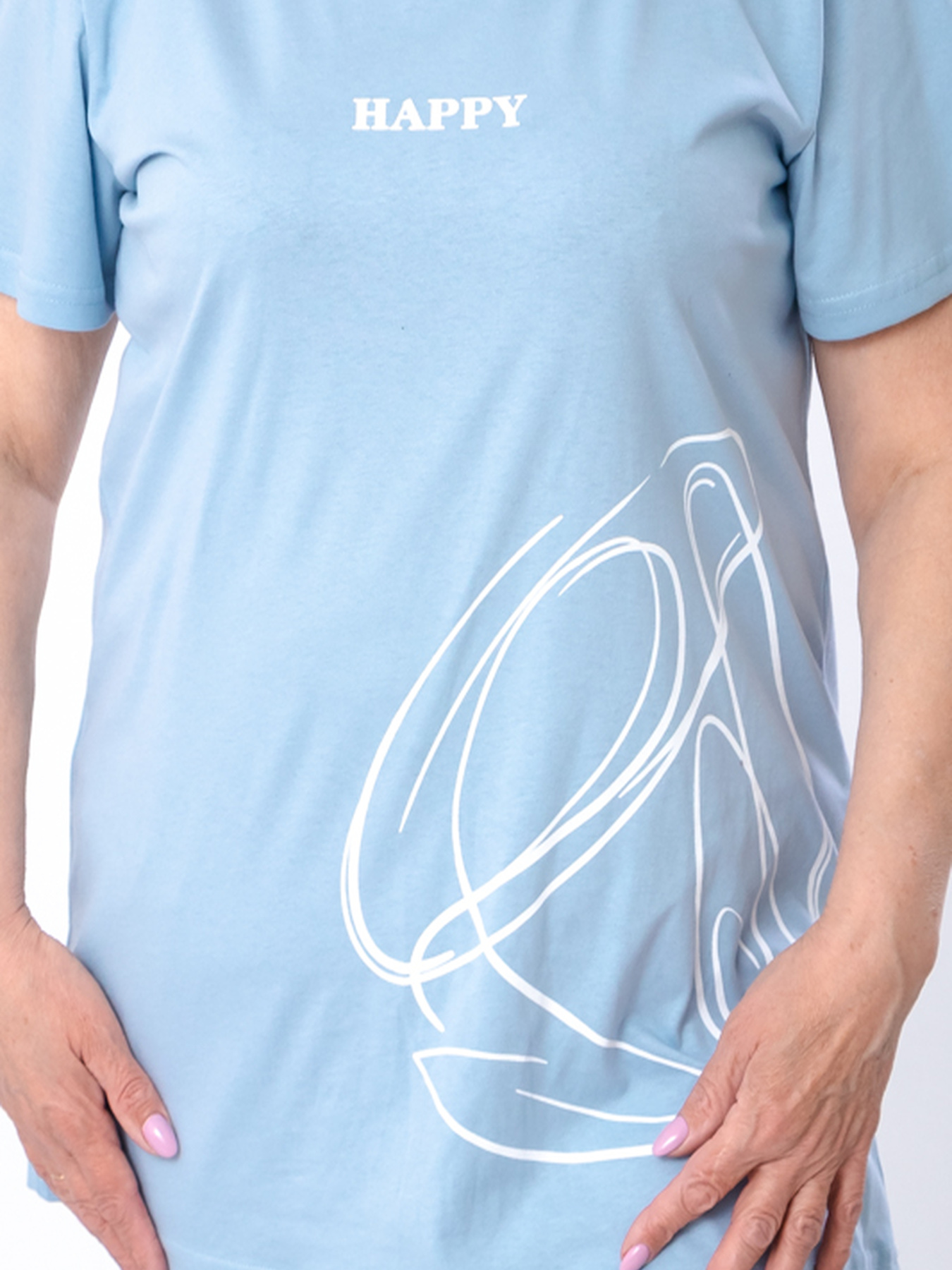 Футболка Носи своє модель 8200-001-33-sro-blakitnij Фото